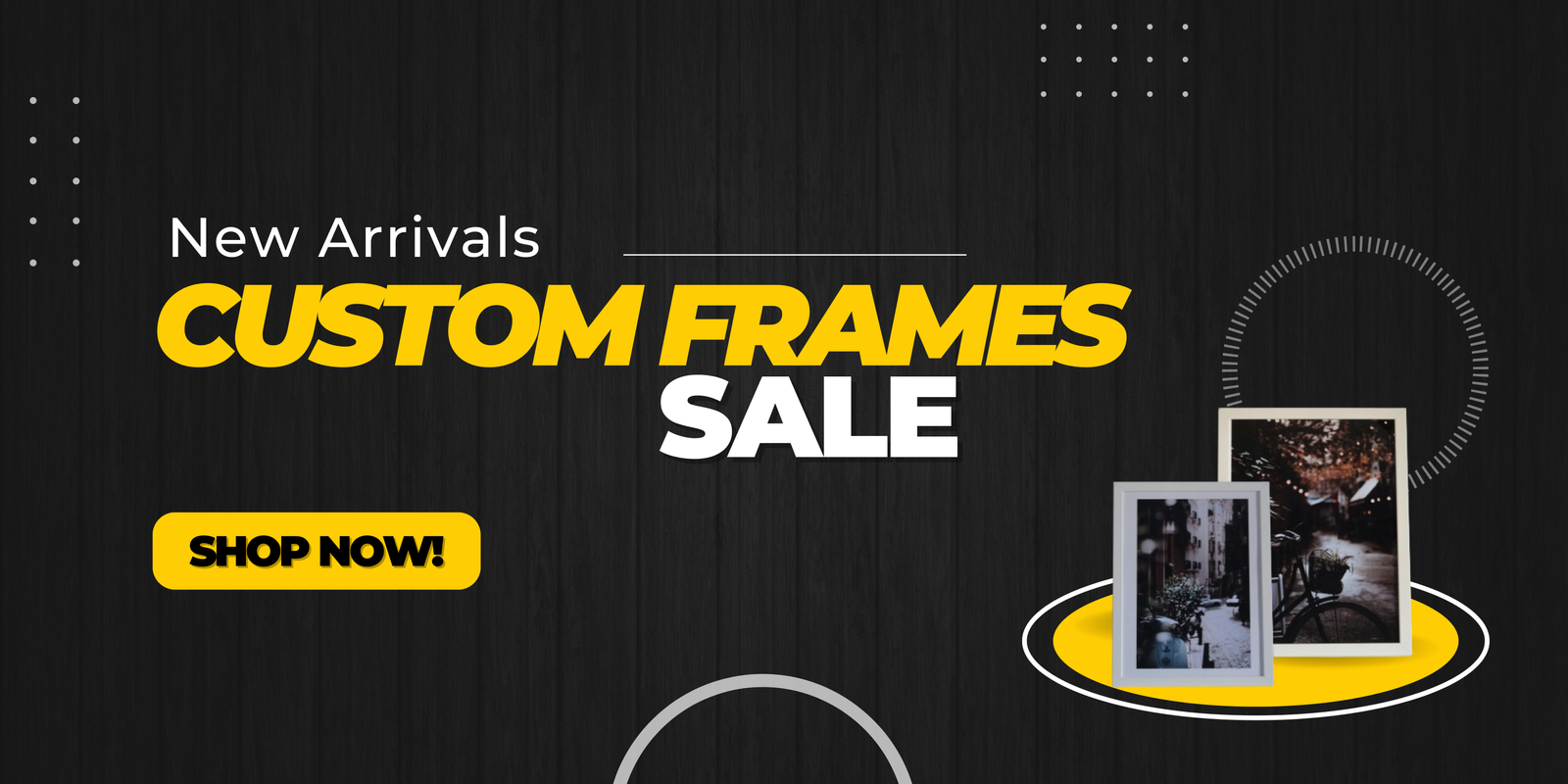 banner photo frame