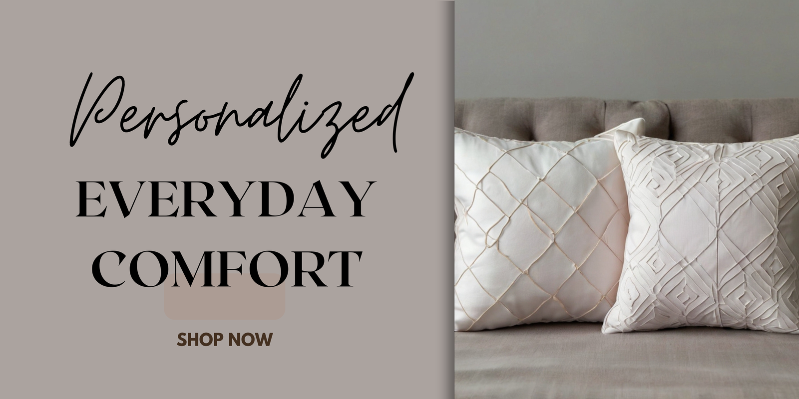 pillow banner